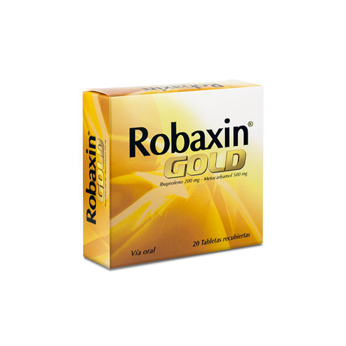ROBAXIN GOLD CAJA X 20 TABS
