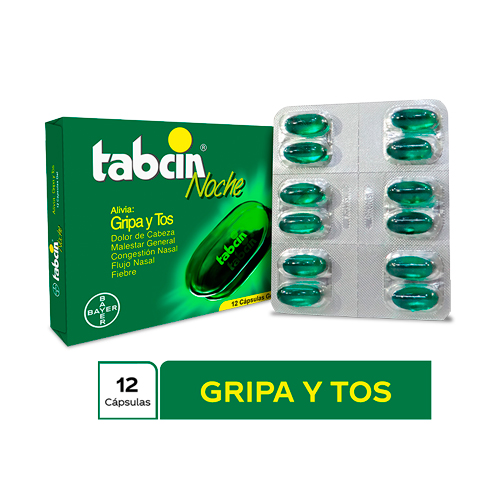 TABCIN NOCHE CAJA X 12 CAPS