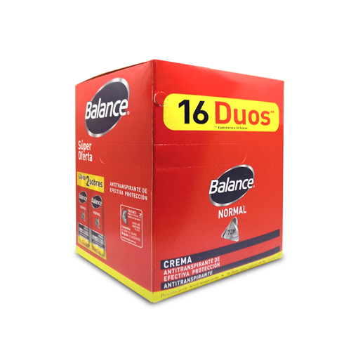 DESO BALANCE CREMA XTREME NORM AL X 16 DUOS
