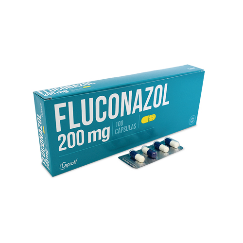 FLUCONAZOL 200 MG LAPROFF CAJA X 100 CAPS