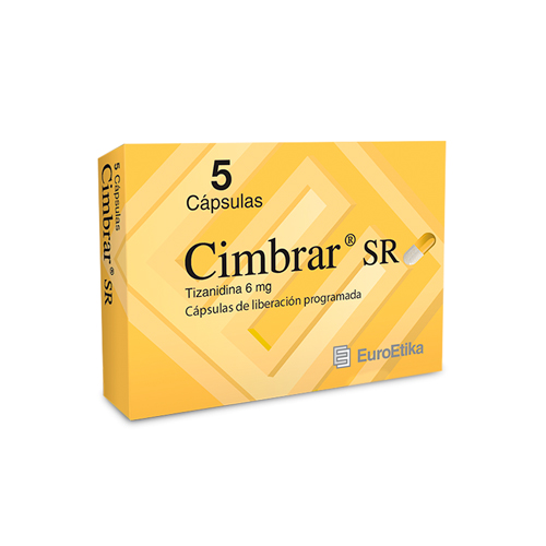 CIMBRAR SR 6 MG CAJA X 5 CAPS