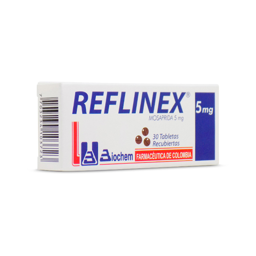 REFLINEX 5 MG CAJA X 30 TABS