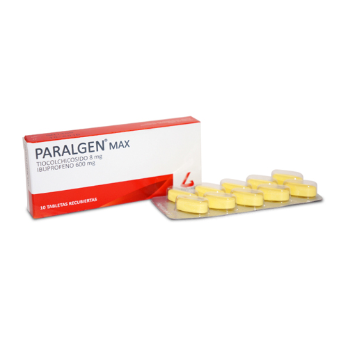 PARALGEN MAX CAJA X 10 TABS