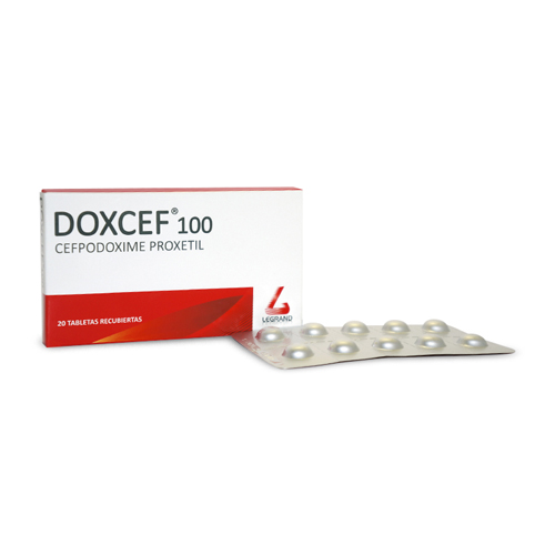 DOXCEF 100 MG CAJA X 20 TAB