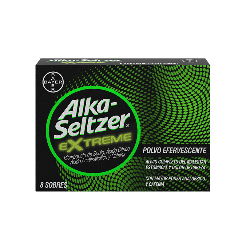 ALKA-SELTZER EXTREME CAJA X 8 S/S