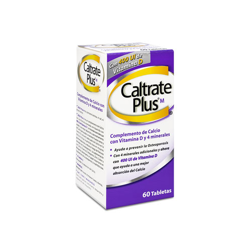 CALTRATE PLUS M FCO X 60 TABS