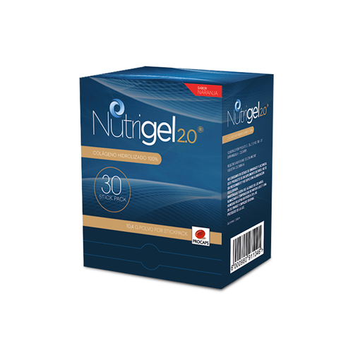 NUTRIGEL 2.0 NARANJA CAJA X 30 S/S