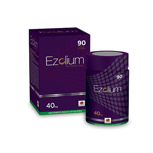 EZOLIUM 40 MG FCO X 90 CAPS