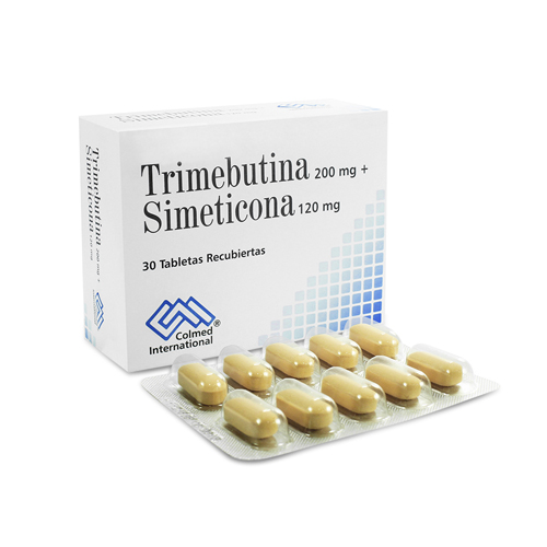 TRIMEBUTINA+SIMETICONA 200/120 COLMED X 30 TAB