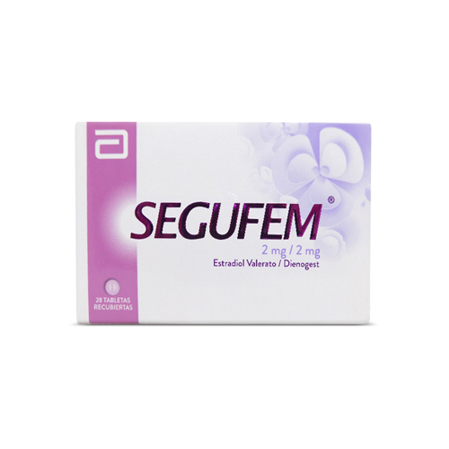 SEGUFEM 2/2 MG CAJA X 28 TABS