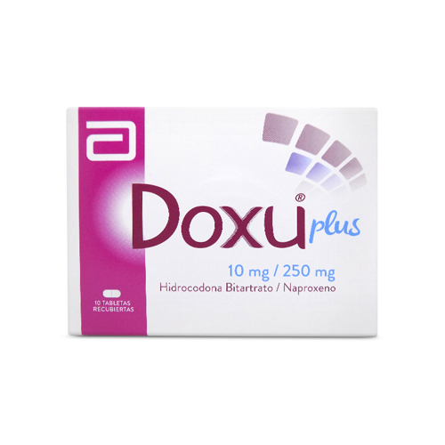 DOXU PLUS 10/250 MG CAJA X 10 TABS