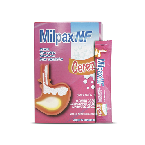 MILPAX NF CEREZA CAJA X 12 S/S