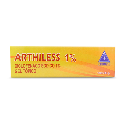 ARTHILESS 1% GEL TOPICO TUBO X 50 GR