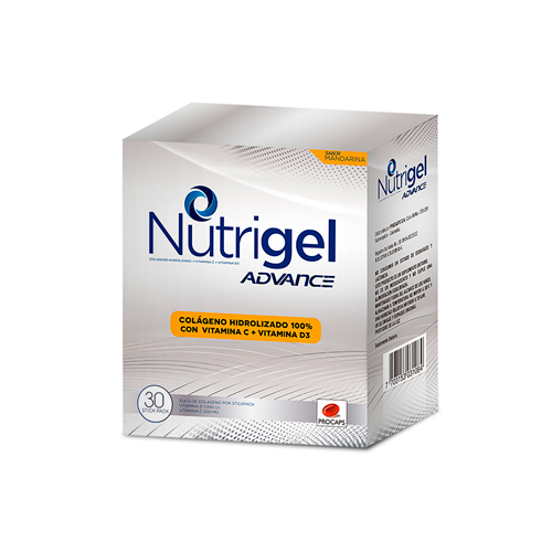 NUTRIGEL ADVANCE MANDARINA CAJA X 30 S/S