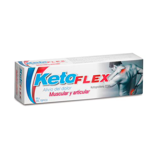 KETOFLEX 2.5% GEL TUBO X 50 GR
