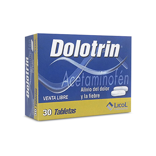 DOLOTRIN 325 MG CAJA X 30 TABS