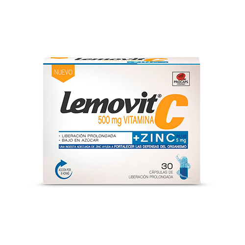 LEMOVIT C +ZINC CAJA X 30 CAPS