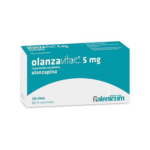 OLANZAVITAE  5 MG CAJA X 14 COMP