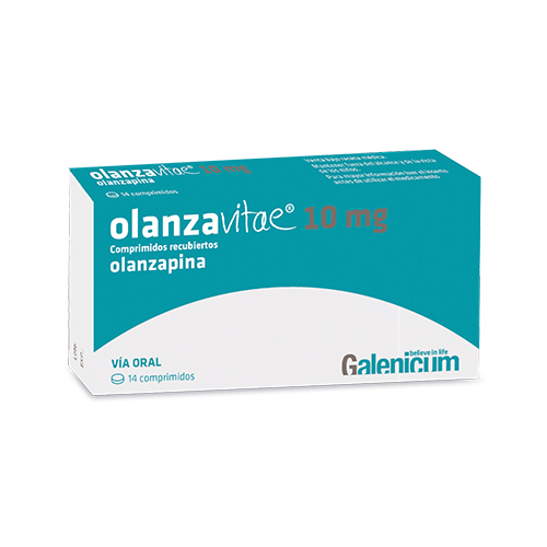 OLANZAVITAE 10 MG CAJA X 14 COMP