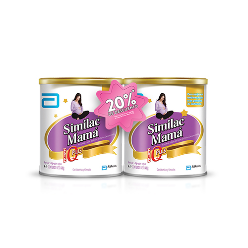 SIMILAC MAMA 20% DSCTO 2 UNDS X 400 GR