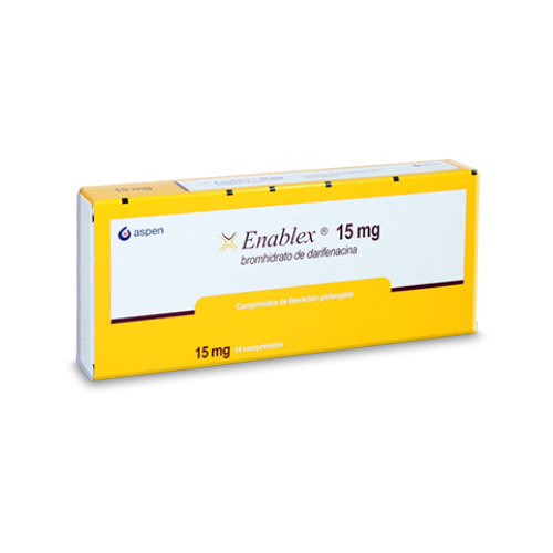 ENABLEX  15 MG ** CAJA X 14 COMP