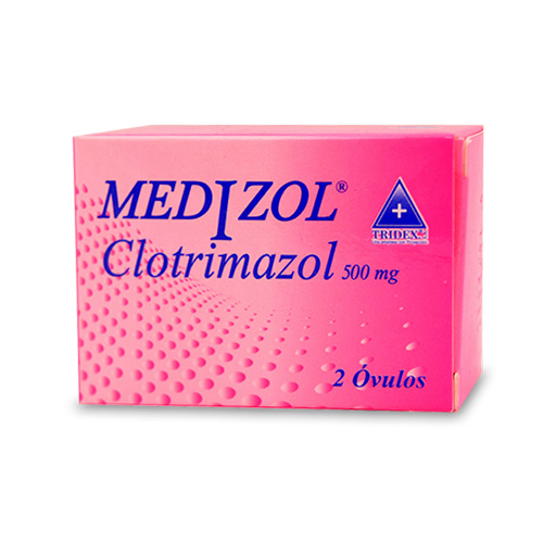 MEDIZOL 500 MG CAJA X 2 OVULOS