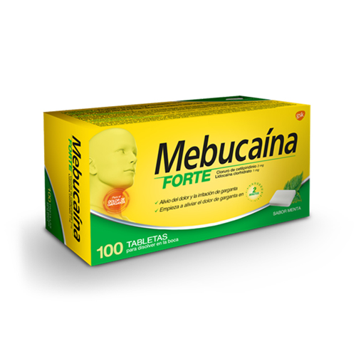 MEBUCAINA FORTE CAJA X 100 TABS