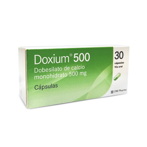 DOXIUM 500 MG CAJA X 30 CAPS