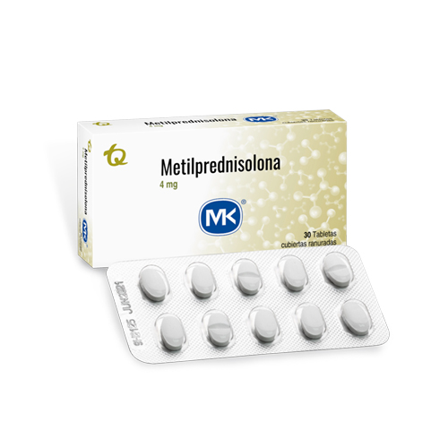 Drogas S S Metilprednisolona 4 Mg Mk Caja X 30 Tabs
