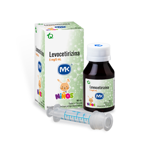 LEVOCETIRIZINA 5 MG MK FCO X 60 ML