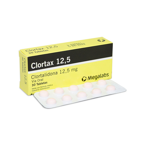 CLORTAX 12.5 MG CAJA X 30 TABS