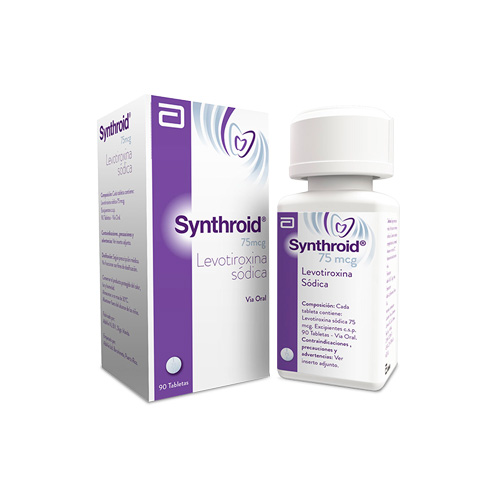 SYNTHROID  75 MG FCO X 90 TABS