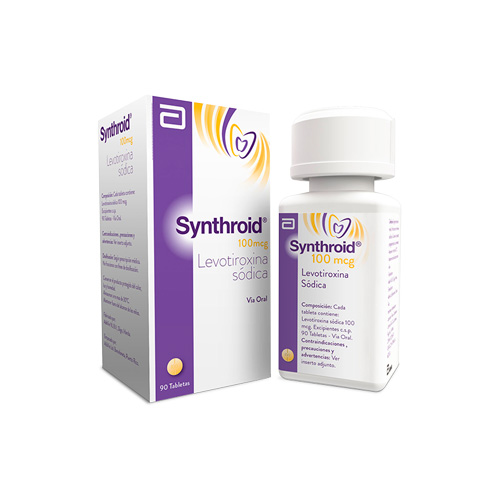 SYNTHROID 100 MG FCO X 90 TABS