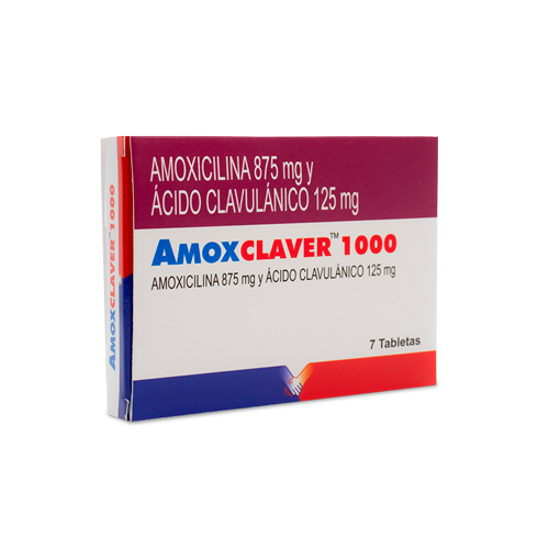 AMOXCLAVER 1000 CAJA X 7 TABS