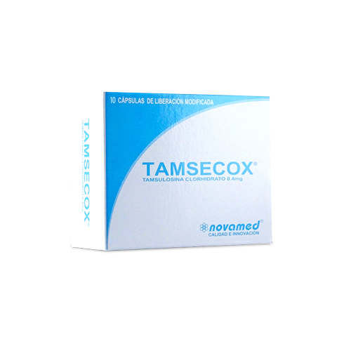 TAMSECOX 0.4 MG CAJA X 10 CAPS