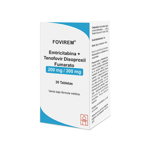 FOVIREM 200/300 MG FCO X 30 TABS