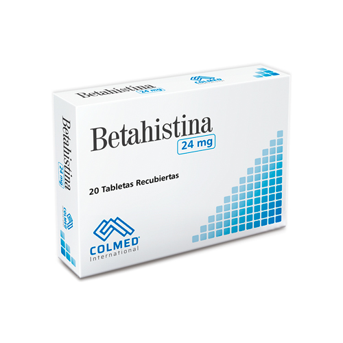 BETAHISTINA 24 MG COLMED CAJA X 20 TABS