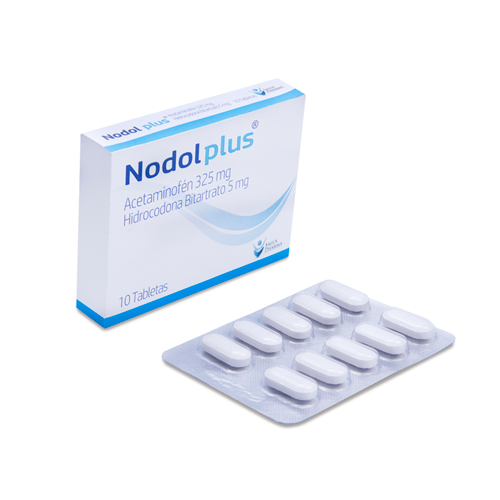 NODOL PLUS 325/5 MG CAJA X 10 TABS