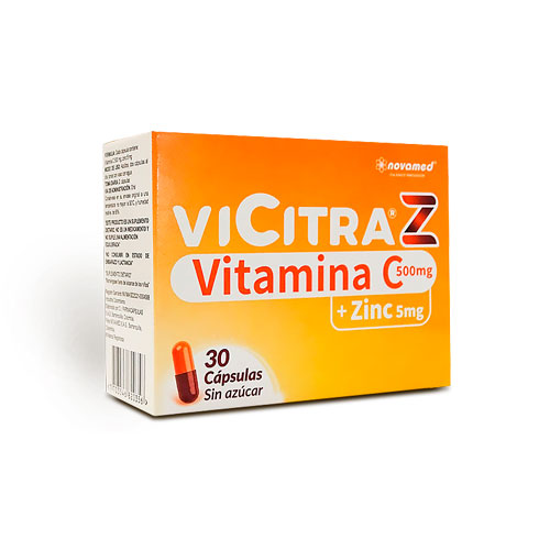 VITAMINA C +ZINC (VICITRA) CAJA X 30 CAPS