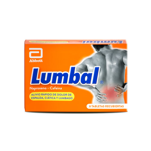 LUMBAL CAJA X 8 TABS