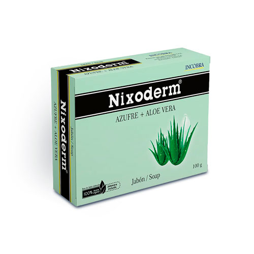 3 Savons Au Soufre NIXODERM 100 G – Problèmes De Peau : Acné, Points Noirs, Odeurs