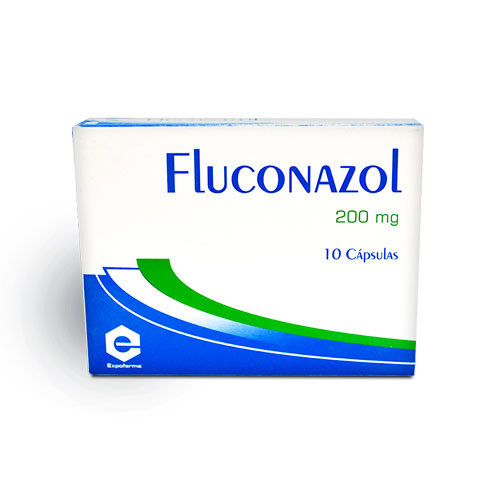 FLUCONAZOL 200 MG EXPOFARMA CAJA X 10 CAPS