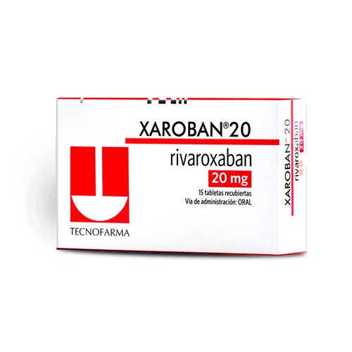 XAROBAN 20 MG CAJA X 15 TABS