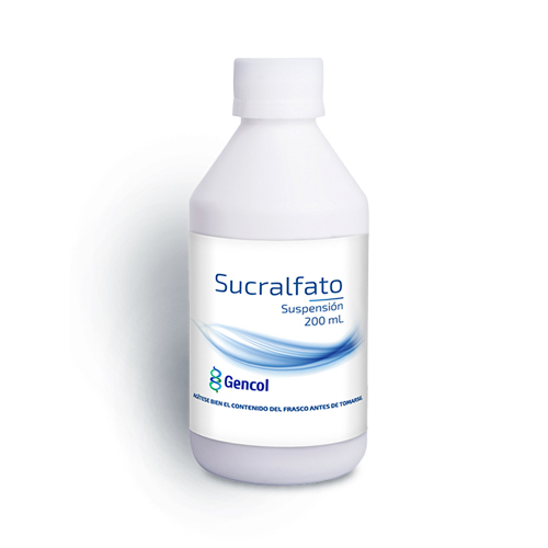 SUCRALFATO SUSP GENCOL FCO X 200 ML