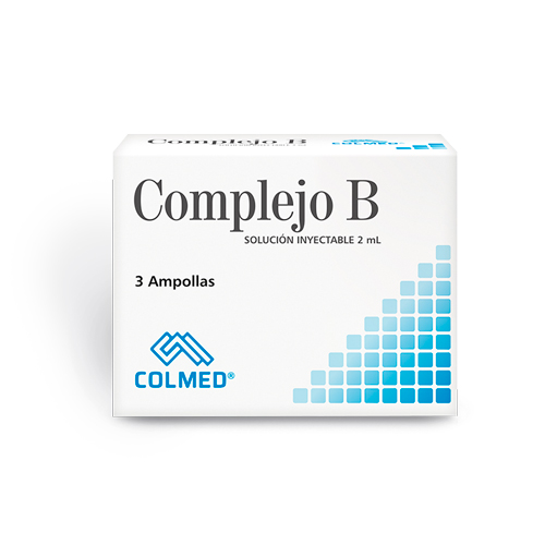 Drogas S&S - COMPLEJO B INY COLMED CAJA X 3 AMP