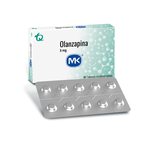 OLANZAPINA  5 MG MK CAJA X 30 TABS