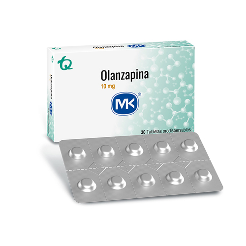 OLANZAPINA 10 MG MK CAJA X 30 TABS