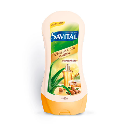 ACOND.SAVITAL ARGAN/SABILA FCO X 490 ML
