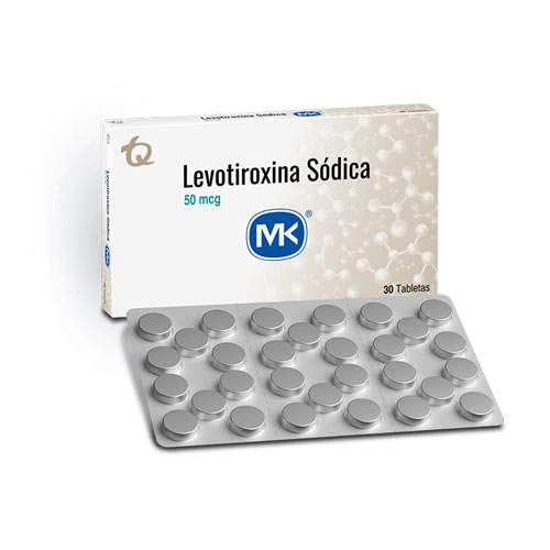LEVOTIROXINA  50 MCG MK CAJA X 30 TABS