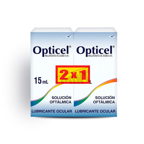 OPTICEL 0.4% SOL.OFT 2X1 X 15 ML